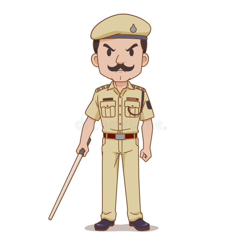 skecth of Indian Police 🚓 inspector - Harpreet Gill - Drawings &  Illustration, People & Figures, Celebrity, Actors - ArtPal